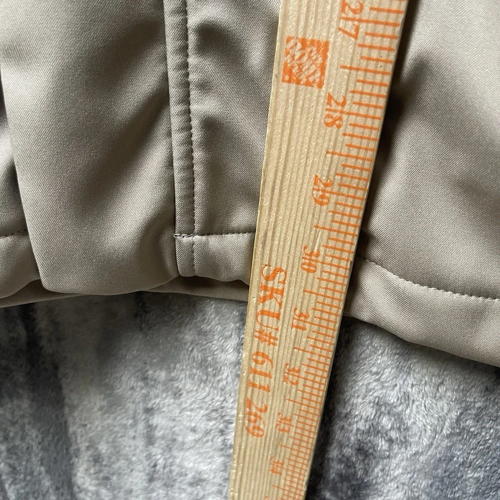 The North Face TNF Apex Men's XL Tan Soft Shell Full Zip Jacket Outdoor Hiking
